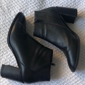 Jeffrey Campbell booties. Black. Size 7.5.